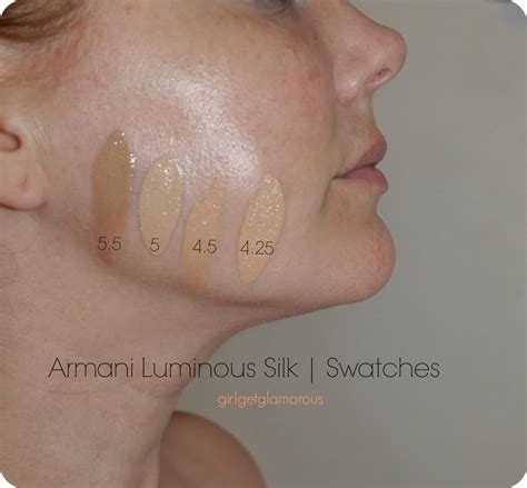 armani luminous silk shade 4.5.